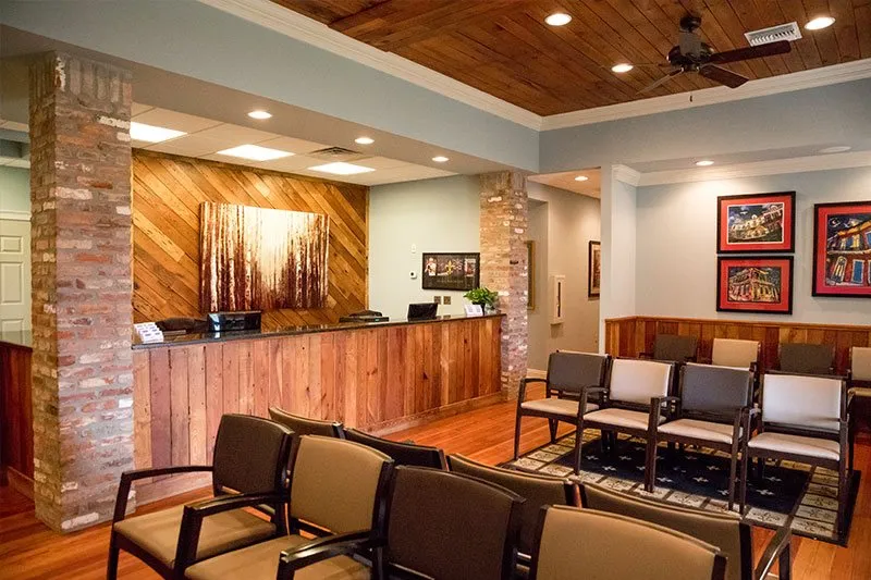 Dental treatment room at Louisiana Dental Center Kenner
