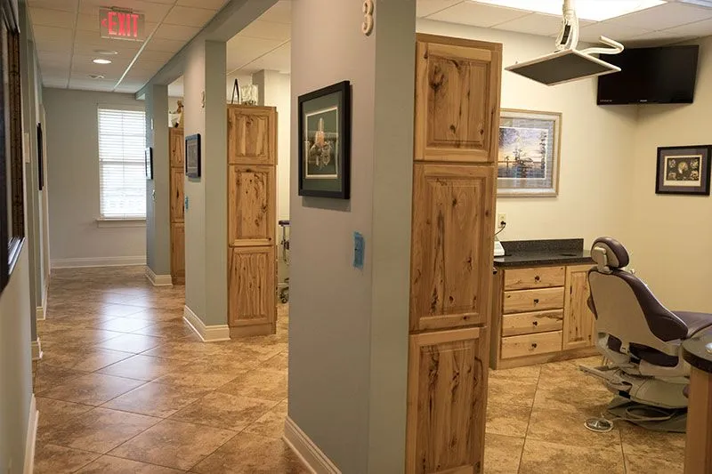 Dental technology and office interior at Louisiana Dental Center Kenner